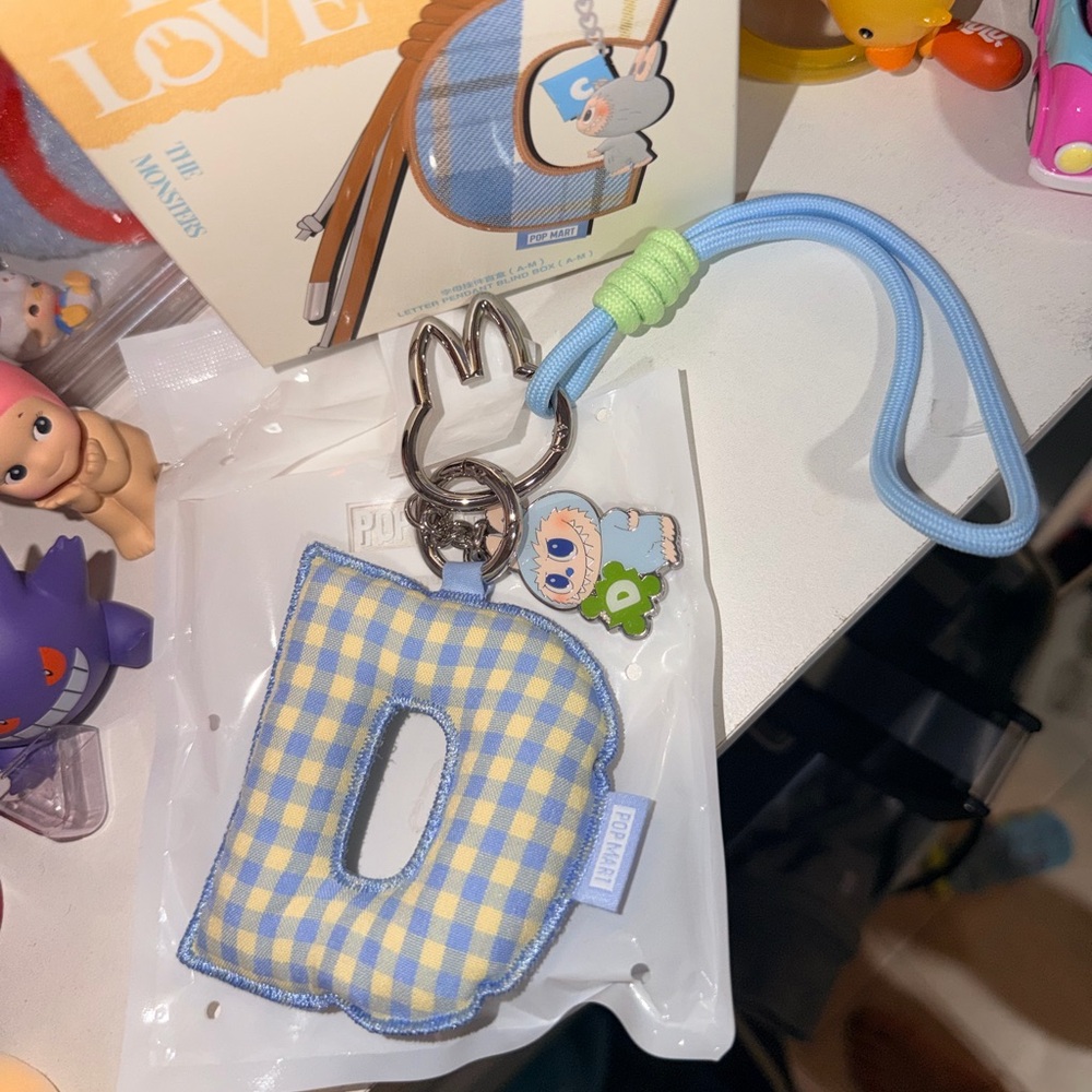 Pop Mart The Monsters – Pin for Love series Letter D pendant. - Picture 3 of 7